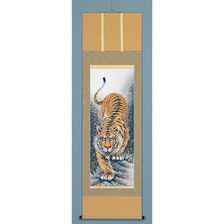 Tiger (C) - with Paulownia Wood Box