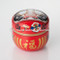 Dharma steel tea can caddy - 2 color - with Seal (eyes and board) for 100g tea leaf