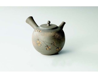 Tokoname kyusu - SEIHO TSUZUKI (250cc/ml) ceramic mesh - Japanese teapot