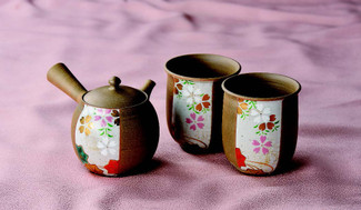 TOKYO MATCHA SELECTION - Tokoname kyusu&yunomi - YUTAKA TSUZUKI (270cc/ml) ceramic mesh - Japanese teapot