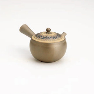 Tokoname kyusu - YUTAKA (230cc/ml) ceramic mesh - Japanese teapot