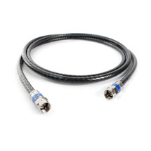 10' Coax cable jumper with F-connectors