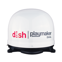 DISH Playmaker Dual Portable Satellite Antenna - White