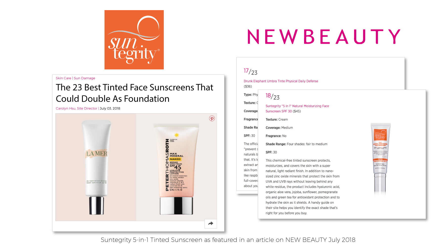 The 23 Best Tinted Face Sunscreen That Could Double As Foundation - Suntegrity Skincare