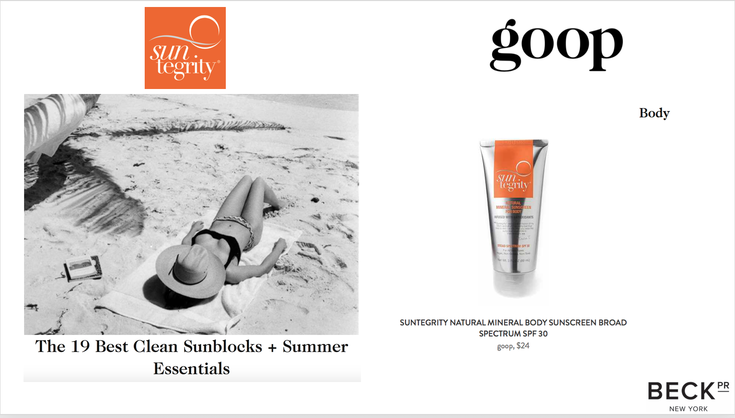 The 19 Best Clean Sunblocks And Summer Essentials - Suntegrity Natural Mineral Body Sunscreen SPF 30