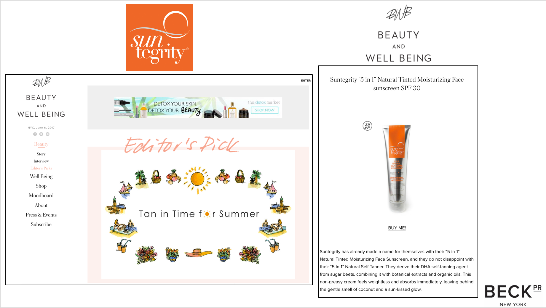 Bwb - Beauty And Well Being - Suntegrity Skincare