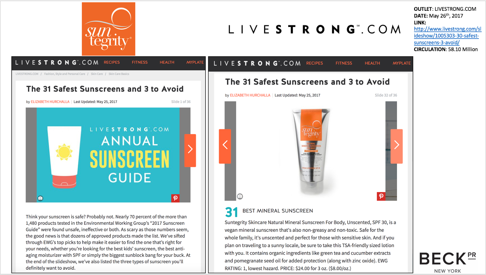 The 31 Safest Sunscreens And 3 To Avoid - Suntegrity Skincare