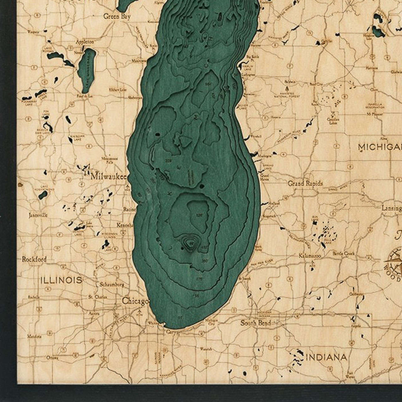 Tittabawassee River Depth Chart