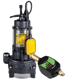 Davey Rainbank KRBS1 with D42A/B Submersible Mains Switch