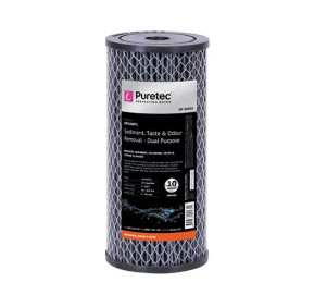 Puretec DP10MP1 Dual Purpose Carbon Cartridge 10"