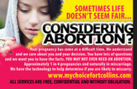 Considering Abortion Client Card