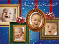 Customized Baby Christmas Card- 101