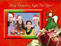 Customized Staff Picture Christmas Cards 110