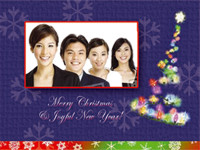 Customized Staff Picture Christmas Cards 112
