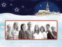 Customized Staff Picture Christmas Cards 114