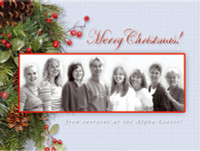 Customized Staff Picture Christmas Cards 117