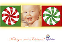 Customized Baby Christmas Card- 102