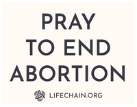 Pray To End Abortion/Jesus Hears, Heals & Forgives