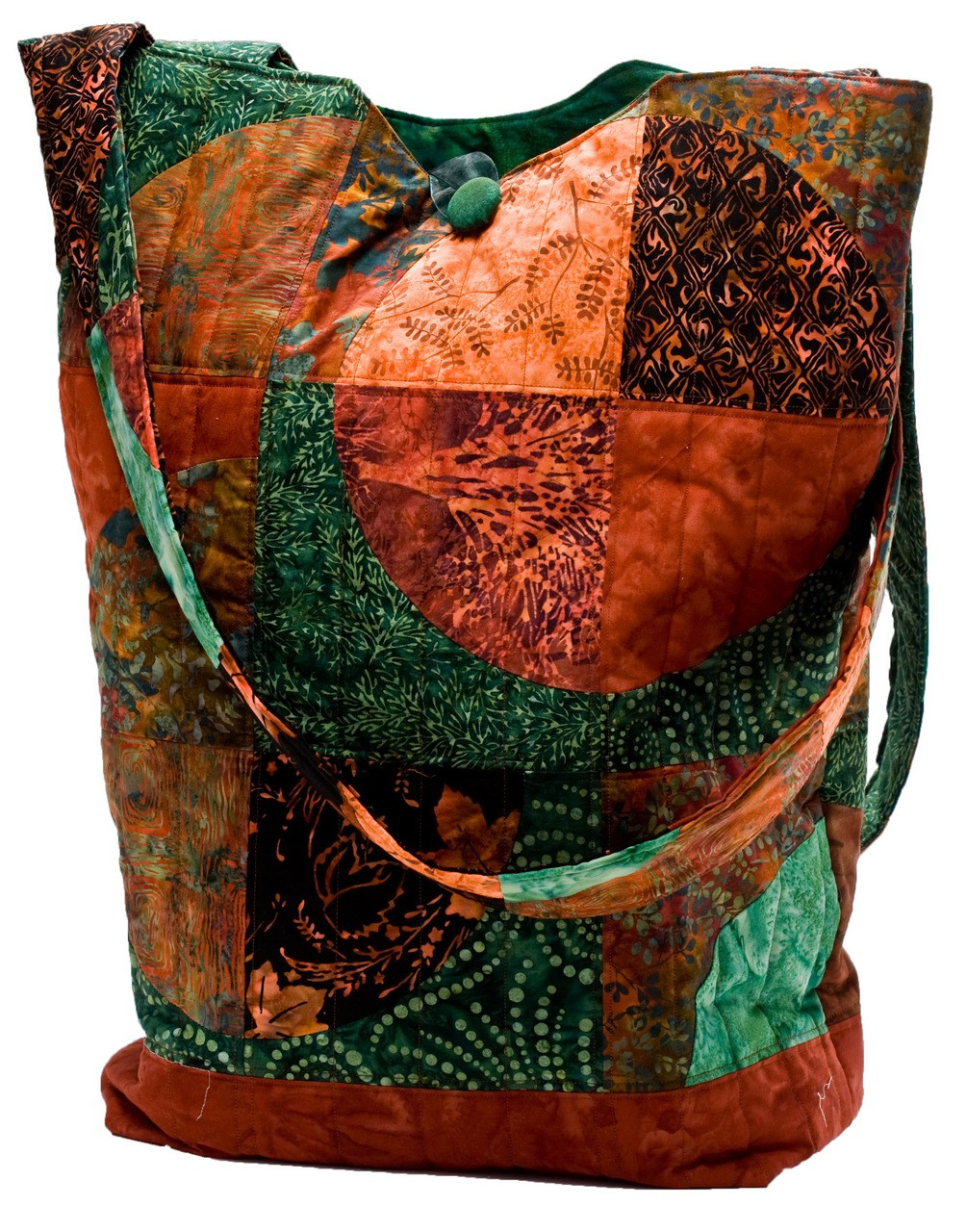Embroidery Quilt shoulder bag