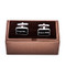 Trust Me Im A CEO Cufflinks Displayed With Deluxe Presentation Gift Box close up image