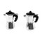 Percolator Coffee Pot Cufflinks shown as a pair close up image