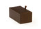 brownish bronze satin finsh presentation cufflinks box included with cuff links  purchase