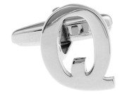 Alphabet Letter Q Cufflinks