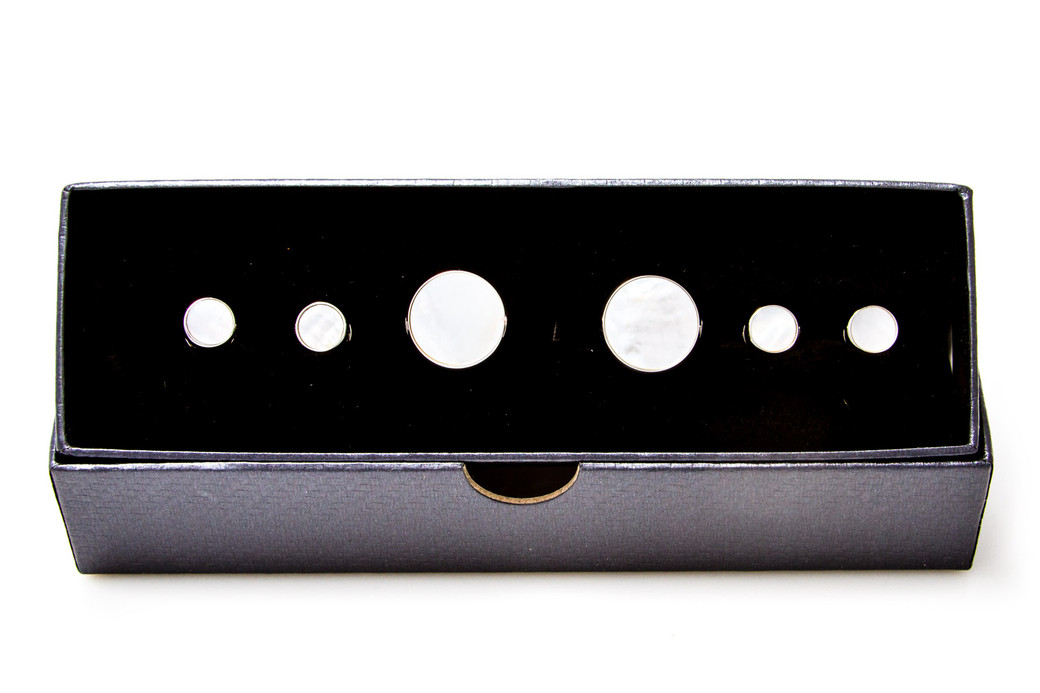 MRCUFF Rectangle Smooth Pair Cufflinks in a Presentation Gift Box /& Polishing Cloth