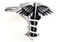 Caduceus Asclepi Md Doctor Medical Symbol Cufflinks close up image