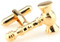 Gold Gavel Cufflinks close up image
