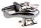 gunmetal helicopter cufflinks that really spin close up image