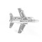 Blue Angels F/A 18 hornet style Jet Airplane Cufflinks close up image