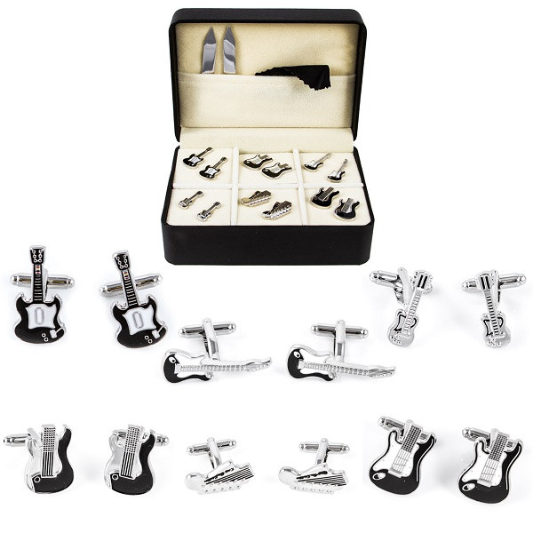 MRCUFF Martini and Shaker Mixed Drinks Pair Cufflinks in a Presentation Gift Box /& Polishing Cloth