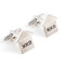 Home Sold Sign Cufflinks shown as a pair side view close up image