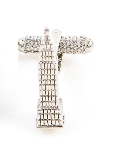 Empire State Building Cufflinks close up image