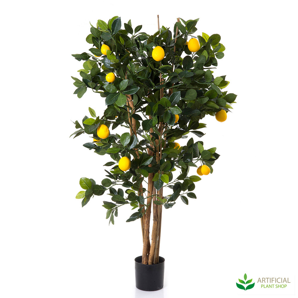 Artificial Fake Plants Lemon Tree 1.1m eBay