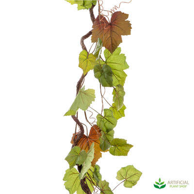 artificial vine leaf garland