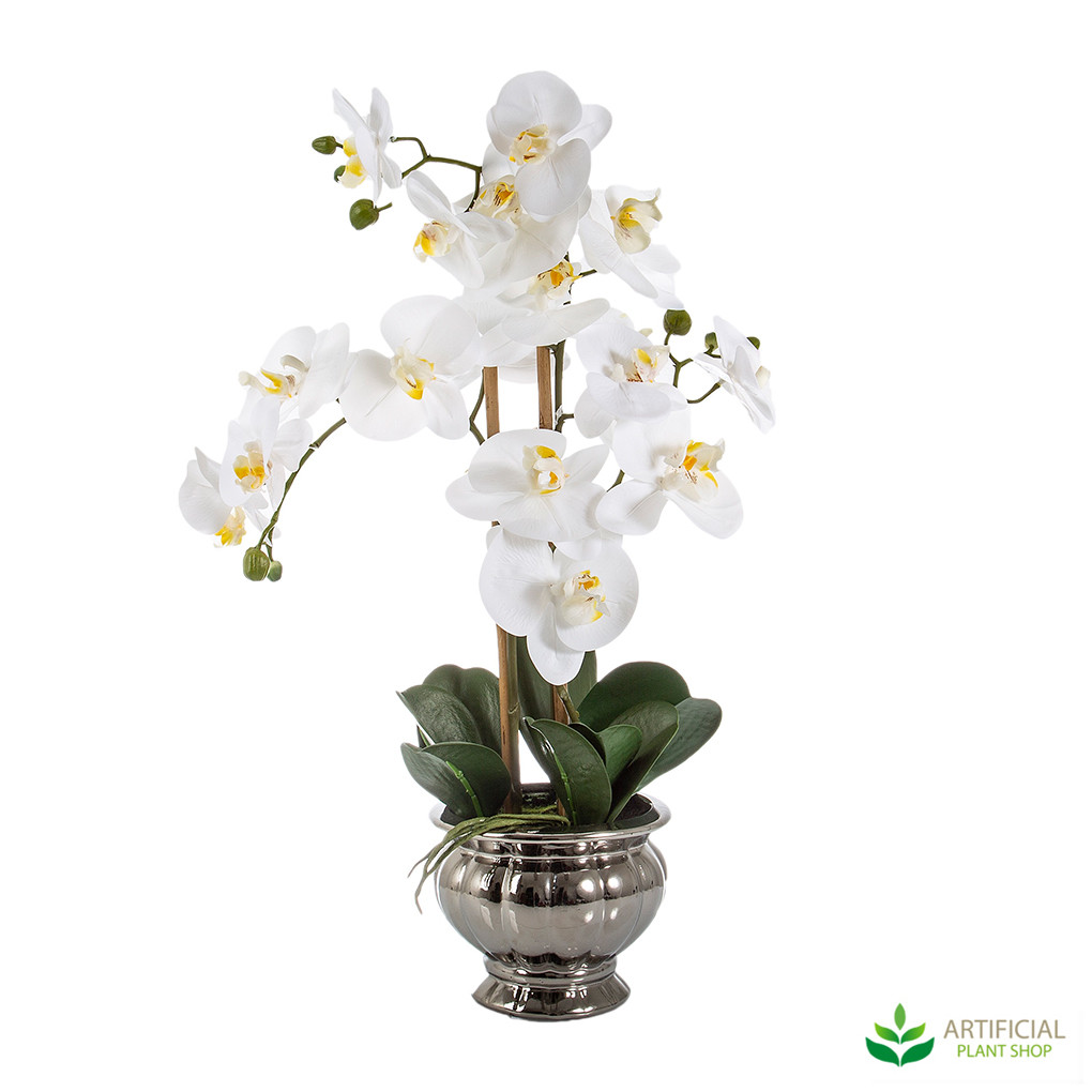 artificial potted orchids