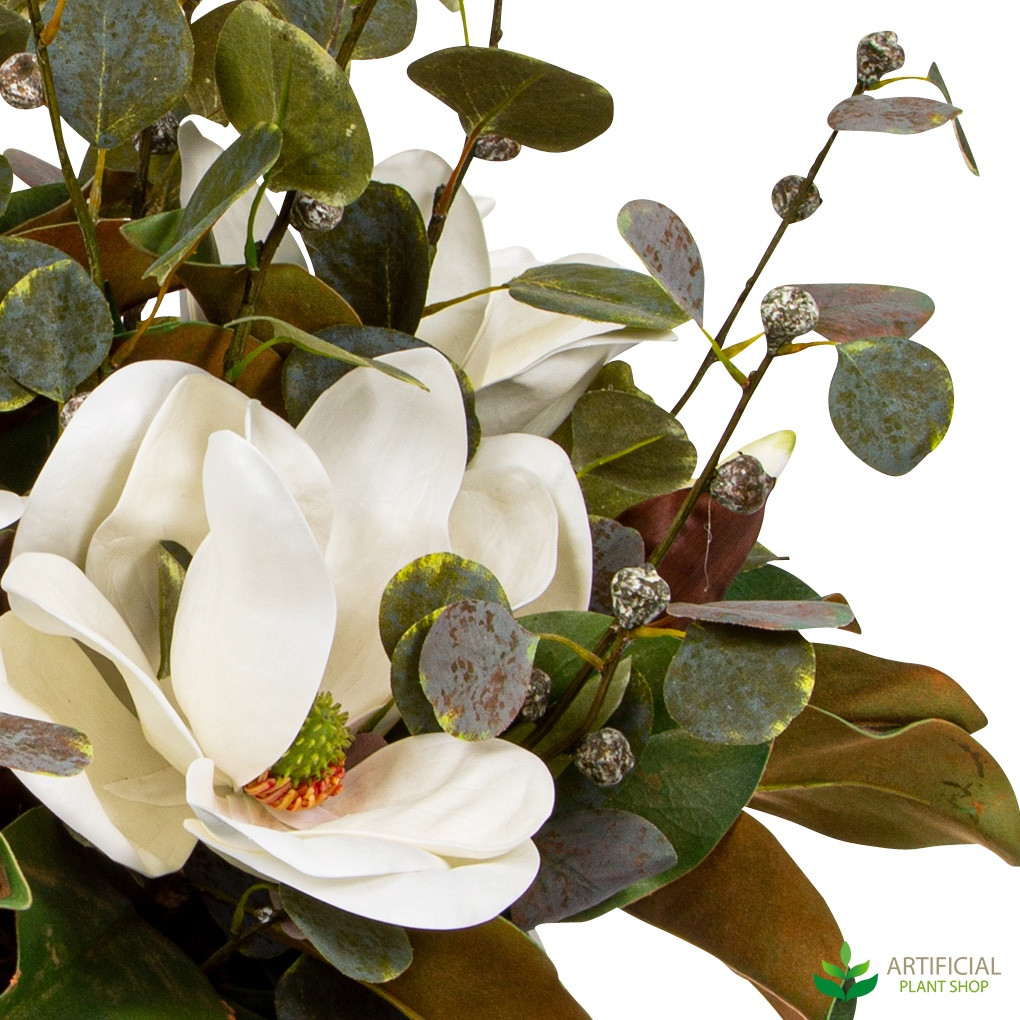 faux magnolia flower