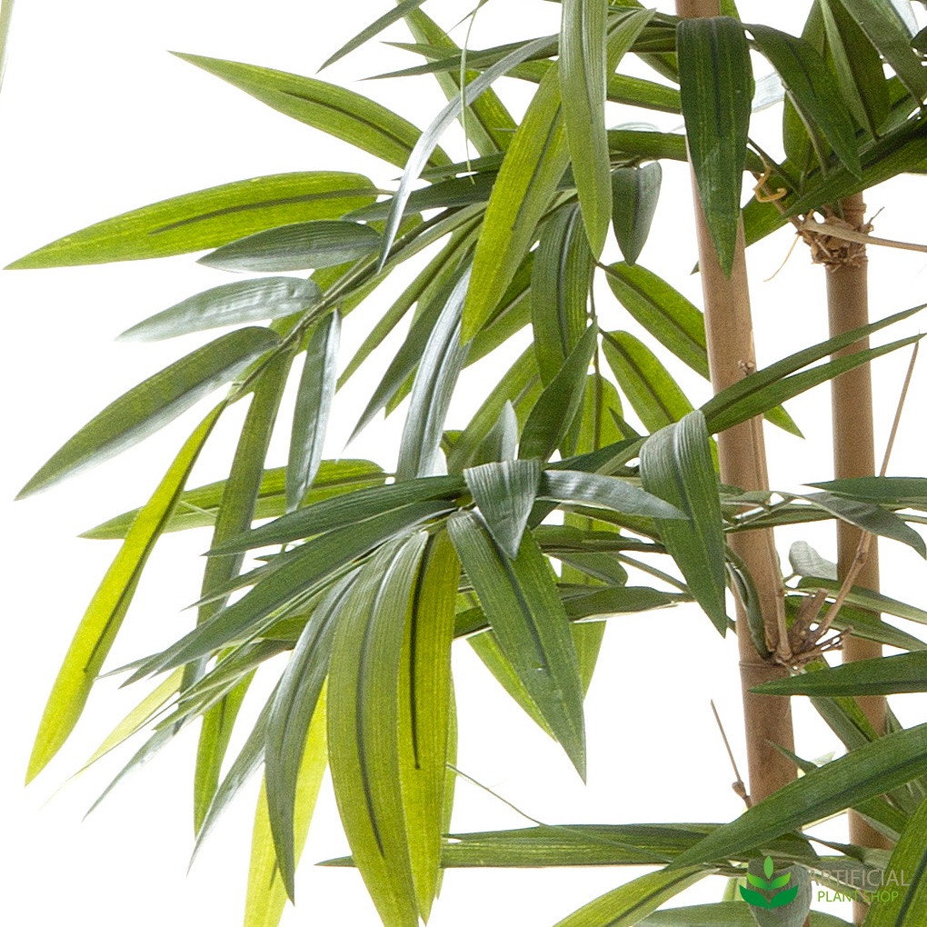 faux bamboo leaves