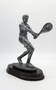 Tennis Player Trophy - Male | Engraved Tennis Player Award - 8 Inch Tall CLEARANCE