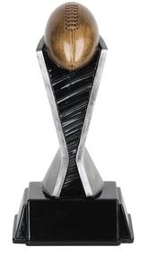 Football World Class Trophy | Engraved Football Tower Award - 8 and 12 Inch Tall