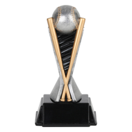 Baseball World Class Trophy | Engraved Baseball Tower Award - 6 and 8 Inch Tall