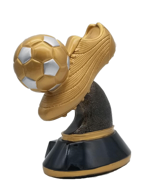lot of 21 gold soccer ball trim trophy parts 3" tall Freeman 