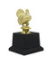 Bowling Turkey Trophy | Engraved Thanksgiving Award - 6.5 Inch Tall 