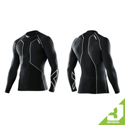 2XU Refresh - Men's Swimmers Long Sleeve Compression Top
