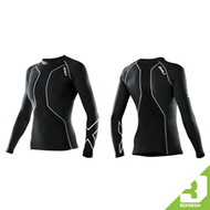 2XU Refresh - Women's Swimmers Long Sleeve Compression Top