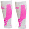 Zensah Wool Compression Leg Sleeves - Neon Pink