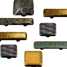 Aquila Art Glass Metallic Collection