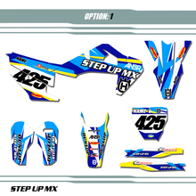 HUSQVARNA Icon graphic kit, order with your requested name, number and motor-sports sponsor logoS